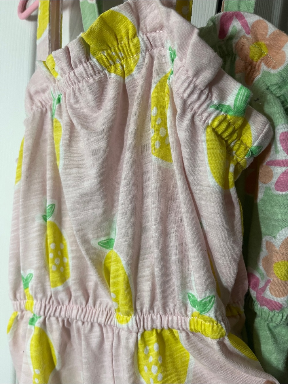 365 kids by Garanimals girls summer rompers size 7 (bundle of 2) - Picture 13 of 13